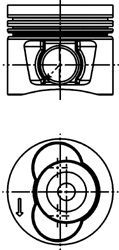 KOLBENSCHMIDT 40715610 -