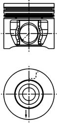 KOLBENSCHMIDT 40830610 -  
