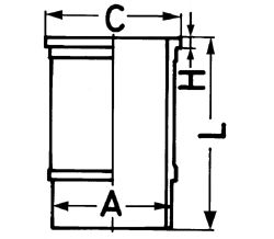 KOLBENSCHMIDT 88510110 -  Гильза цилиндра