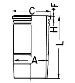 KOLBENSCHMIDT 89389110 -  Гильза цилиндра