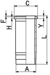 KOLBENSCHMIDT 89399110 -  Гильза цилиндра