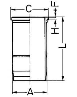 KOLBENSCHMIDT 89593110 -  Гильза цилиндра
