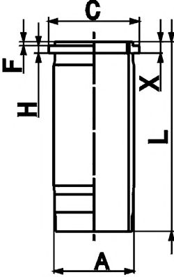 KOLBENSCHMIDT 89867110 -  Гильза цилиндра