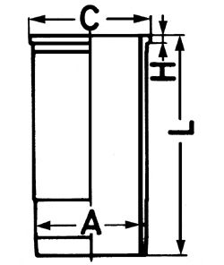 KOLBENSCHMIDT 89869110 -  Гильза цилиндра