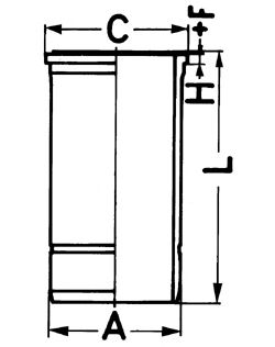 KOLBENSCHMIDT 89878110 -  Гильза цилиндра