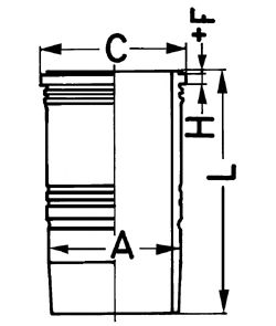 KOLBENSCHMIDT 89892110 -  Гильза цилиндра