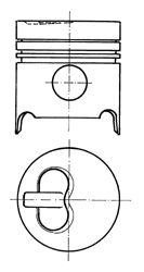 KOLBENSCHMIDT 90436600 -  Поршень