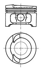 KOLBENSCHMIDT 91033620 -  Поршень