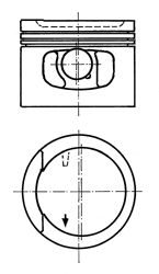 KOLBENSCHMIDT 91128620 -  Поршень
