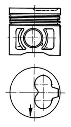 KOLBENSCHMIDT 91386620 -  Поршень