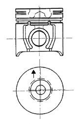 KOLBENSCHMIDT 92189600 -  Поршень