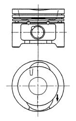 KOLBENSCHMIDT 92228600 -  Поршень