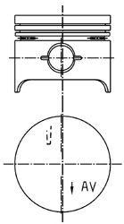 KOLBENSCHMIDT 92409700 -  Поршень
