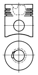 KOLBENSCHMIDT 93554600 -  Поршень