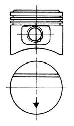 KOLBENSCHMIDT 93671600 -  Поршень