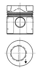 KOLBENSCHMIDT 94333600 -  Поршень
