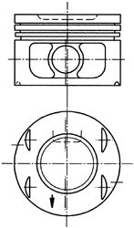 KOLBENSCHMIDT 94673710 -  