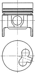 KOLBENSCHMIDT 94756600 -  Поршень