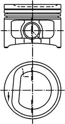 KOLBENSCHMIDT 94772620 -  Поршень