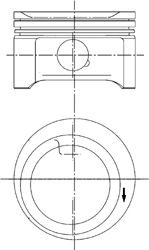 KOLBENSCHMIDT 94895630 -  Поршень