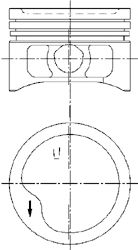 KOLBENSCHMIDT 97360600 -  Поршень