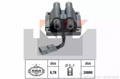 KW 470266 - Катушка зажигания