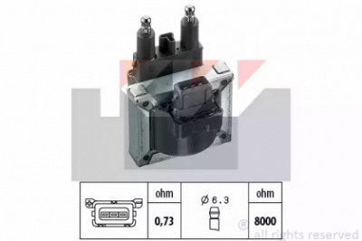 KW 470275 -  Катушка зажигания