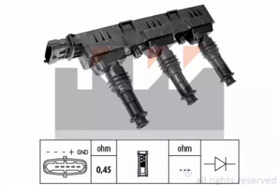 KW 470398 - Катушка зажигания