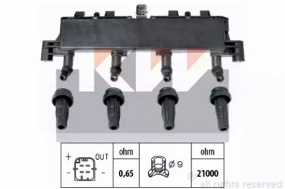 KW 470405 - Катушка зажигания