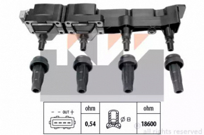 KW 470407 - Катушка зажигания