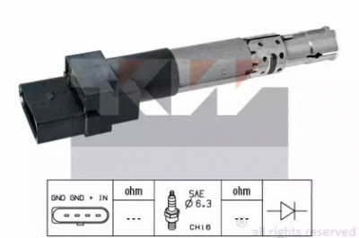 KW 470434 -  Катушка зажигания