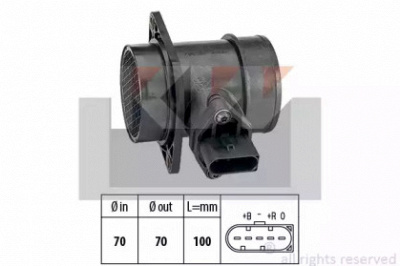 KW 491212 -  Расходомер воздуха