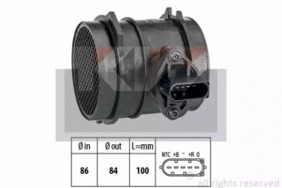 KW 491499 - Расходомер воздуха