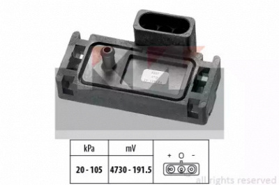 KW 493007 -  Датчик давления воздуха, высотный корректор