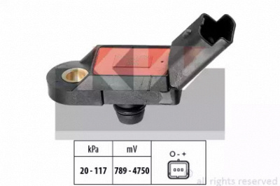 KW 493056 -  Датчик давления воздуха, высотный корректор