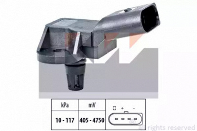 KW 493157 -  Датчик давления воздуха, высотный корректор