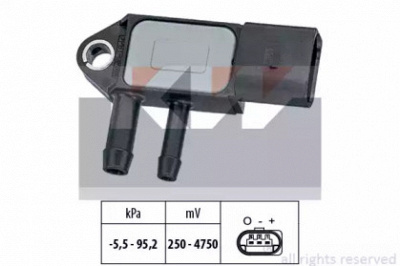 KW 493263 -  Датчик давления, усилитель тормозной системы