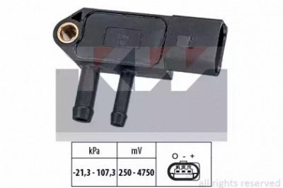 KW 493266 -  Датчик, давление выхлопных газов