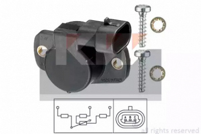 KW 495096 -  Датчик, положение дроссельной заслонки