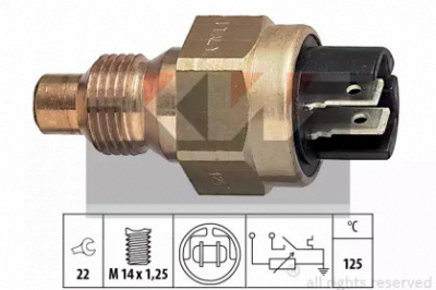 KW 530510 -  Датчик, температура охлаждающей жидкости
