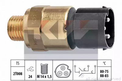 KW 550679 - Термовыключатель, вентилятор радиатора