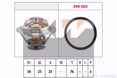 KW 580328 -  Термостат, охлаждающая жидкость