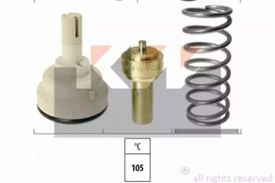 KW 580618s -  Термостат, охлаждающая жидкость