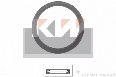 KW 590585 - Прокладка, термостат