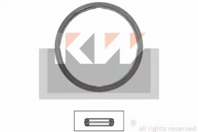 KW 590600 - Прокладка, термостат