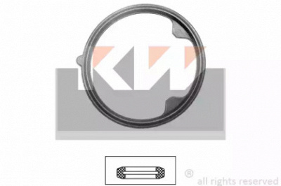 KW 590627 - Прокладка, термостат