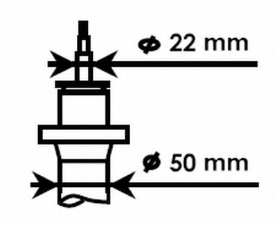 KYB 324703 -  Амортизатор