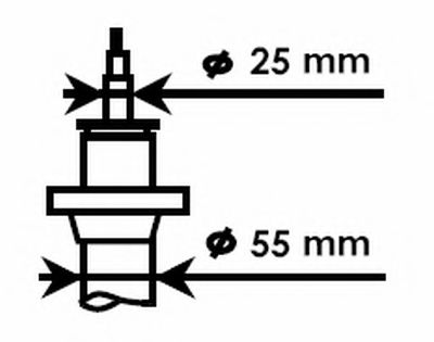 KYB 325700 -  Амортизатор