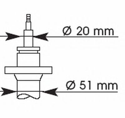 KYB 374008 -  Амортизатор