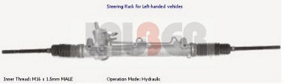 LAUBER 660733 -  Рулевой механизм